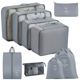 thumbnail image 1 of Organizador de maletas de viaje, bolsa de almacenamiento, electrónica Digital, artículos de tocador cosméticos, bolsa de equipaje, solución de gestión de guardarropa, 1 of 5