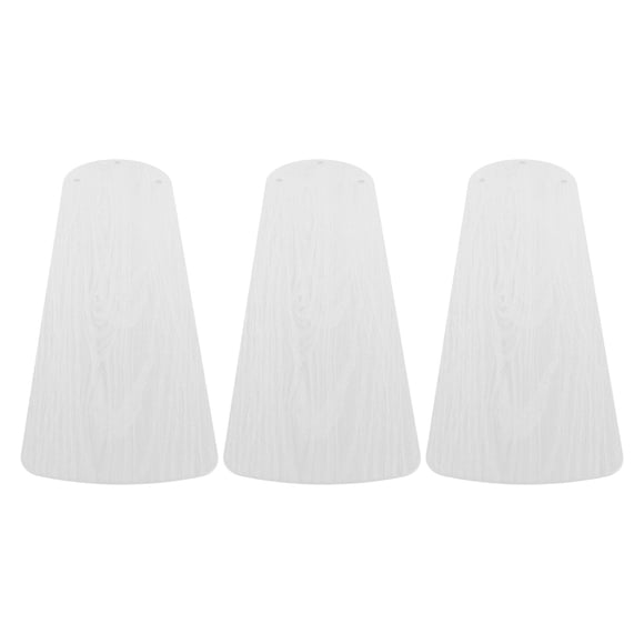 Nestingho 3Ud Aspas Para Ventilador De En Plástico Fácil Instalación Textura Madera Ideal Para Y Oficina