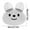 WH, variant on Kcavykas Mats,Mat,Mats and RugsSilicone Rabbit Foot Rubbing Artifact Bathroom Non-slip Mat Rubbing Back Massage Mat Rubbing Bath Wash Feet To Dead Skin Shower Room Floor Mat