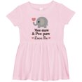 thumbnail image 3 of Inktastic Meemaw and Peepaw Grandkids Elephant Girls Baby Dress, 3 of 5