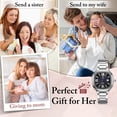 thumbnail image 6 of SKMEI Watches for Women Casual Vintage Waterproof Ladies Watch with Date Women's Wrist Watches gift, 6 of 9
