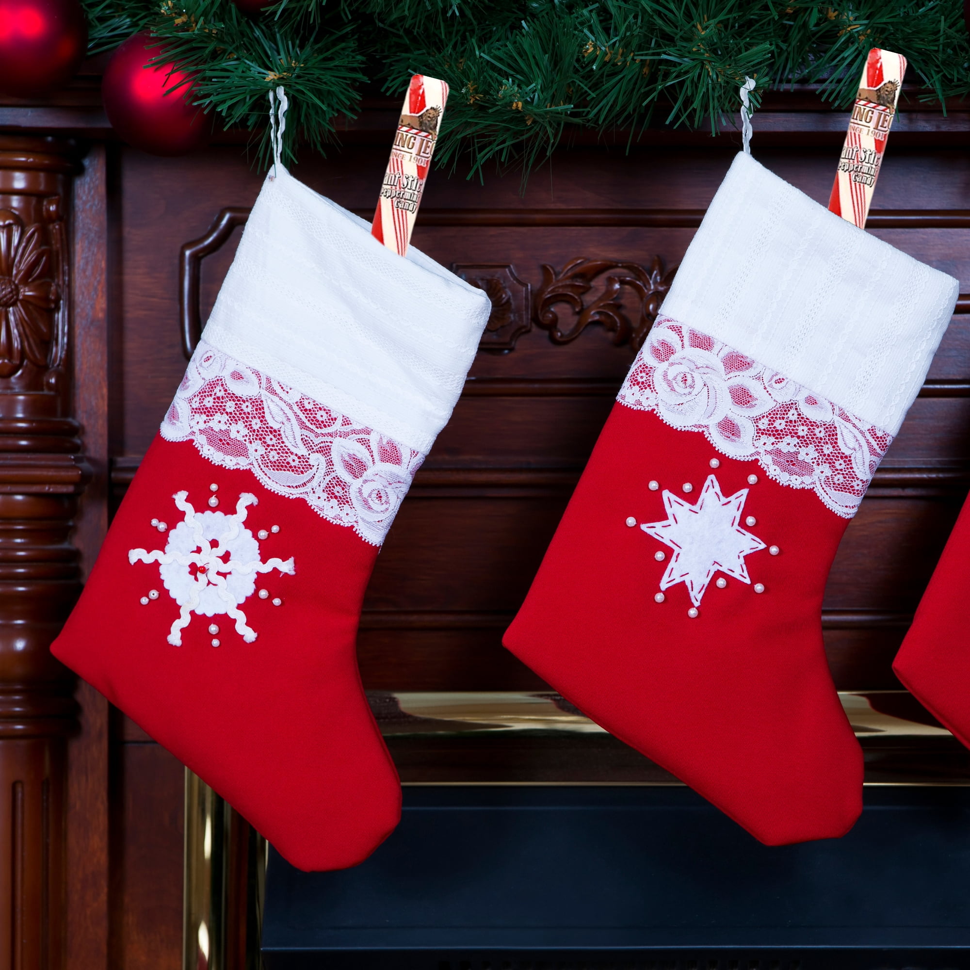 King Leo Giant Peppermint Stick 3.5 oz 2 Pack, Classic Christmas Hard Candy Jumbo Red and White, Stocking Stuffers Holiday Gifts Hot Chocolate Party Favors w/ Bonus Snoep in Beperkte Oplage