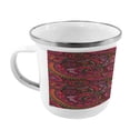 thumbnail image 2 of Asian Steel Camping Mug, Pattern Based on Traditional Vintage Twists Lines Spirals, Printed Thermal Cup for Camping and Outdoor Activities, by Ambesonne, 2 of 2