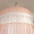 thumbnail image 6 of TOPRenddon Mosquito Net for Bed, King Size Bed Canopy Hanging Curtain Netting, Princess Round Hoop Sheer Bed Canopy for All Kids Baby Cribs and Adult Beds Fit Twin, Full, Queen, 6 of 6