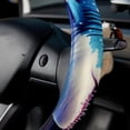 thumbnail image 5 of Starry Shark 14.5 Inch Printing PVC Leather Car Wheel Covers Steering Wheel Cover Auto Accessories, 5 of 6