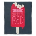 thumbnail image 4 of The Northwest 1CTN-23600-0042-OOF 50 x 60 in. Cartoon Network Adventure Time Shades of Red Silk Touch Throw Blanket, 4 of 5