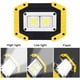 thumbnail image 2 of Luz de trabajo LED recargable - Trongle 30W Foco reflector que funciona con batería con 3 modos Foco COB para acampar con USB impermeable para pesca, senderismo (batería incluida) Zhivalor XZB-0293, 2 of 7