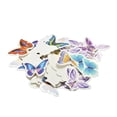 thumbnail image 1 of 50PCS Butterflies Wedding Birthday Rice Wafer Paper Cupcake Cake Toppers, 1 of 6