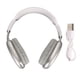 thumbnail image 2 of Auriculares Sobre La Oreja, Tarjeta De Memoria Compatible Con Auriculares De Graves Profundos Blancos HiFi Para Viajes, 2 of 8