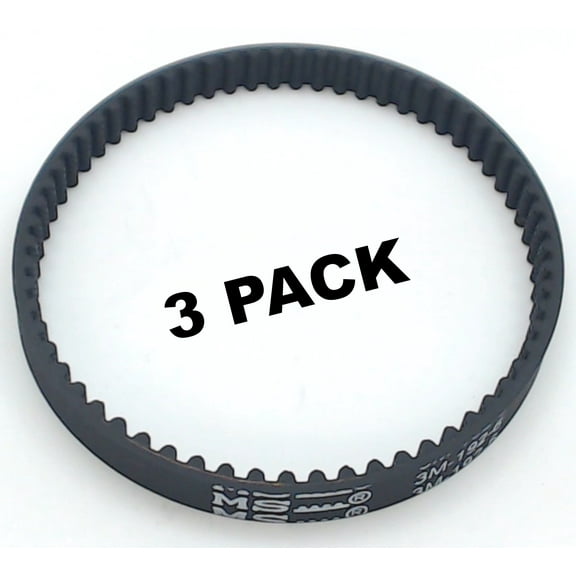 3 Pk, Bissell Powerfoot Vacuum Belt, 1604992