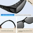 thumbnail image 4 of Joopin Fit Over Wrap Sunglasses Polarized Lens Wear Over Eyeglasses 100% UV Protection for Men and Women, 4 of 7