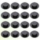 thumbnail image 3 of KAKOWELY 100 adornos de sombrero de payaso, mini sombreros, suministros de bricolaje, mini gorras, accesorios artesanales hechos a mano para fiestas infantiles (tamaño mediano, negro), 3 of 4