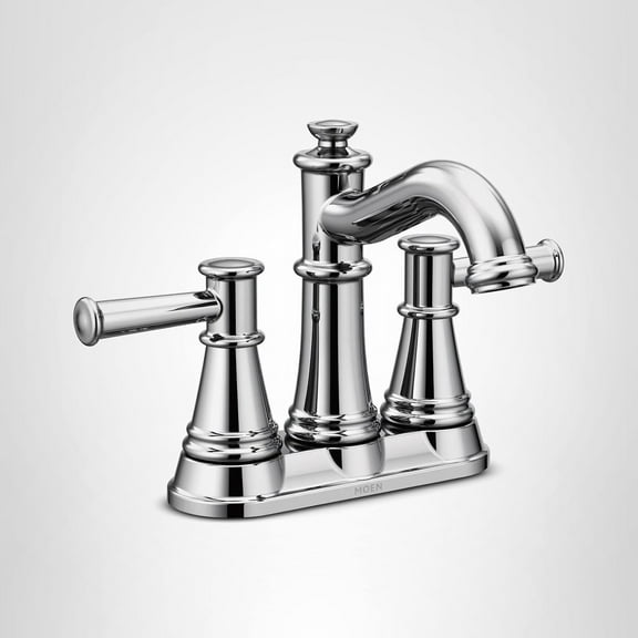 Moen 6401 Belfield Chrome Bathroom Sink Faucet