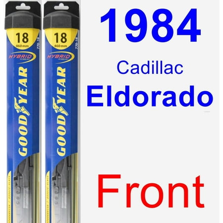- 1984 Cadillac Eldorado Wiper Blade Set/Kit (Front) (2 Blades) - Hybrid