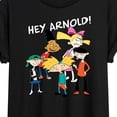 thumbnail image 3 of Hey Arnold! - Group Shot - Women's Oversized T-Shirt, 3 of 5