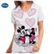 thumbnail image 3 of Blusa de trabajo de enfermera con estampado de Mickey Mouse de Disney, uniformes médicos, uniforme de enfermera de atención médica, manga corta, cuello en V para mujer, 3 of 5