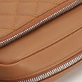 thumbnail image 6 of JVBTVB Women's Quilted Crossbody Bag Faux Leather Checkered Strap Small Shoulder Purse For Everyday Travel Work, 6 of 8