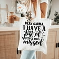 thumbnail image 3 of Canvas Tote Bag for Women Shopping Reusable Grocery Shopping Bags with Women Gift Book Lovers Birthday Library Book Bag Gifts for Readers Lover Gifts Mom Gift,Canvas Shoulder Bag for Women for Girls, 3 of 7