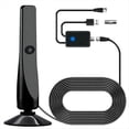 thumbnail image 1 of Antena de TV Digital HD 4K/1080P con Amplificador de Señal, Antena DVB-T2 de Amplio Alcance para Recepción de HDTV, Antena de TV Doméstica., 1 of 5