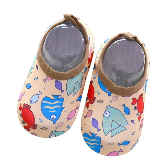 ZACPNCV Toddler Infant Baby First Walking Shoes Non Slip Shoes with Soft Rubber Sole Toddle Sneaker Yellow 2-3 Years