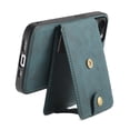 thumbnail image 6 of for iPhone 13 Pro Max Case with Credit Card Holder, Phone PU Leather Case Wallet for Women Men Compatible with MagSafe Flip Stand Detachable 2-in-1 Purse Phone Cover for iPhone 13 Pro Max, Blue, 6 of 10