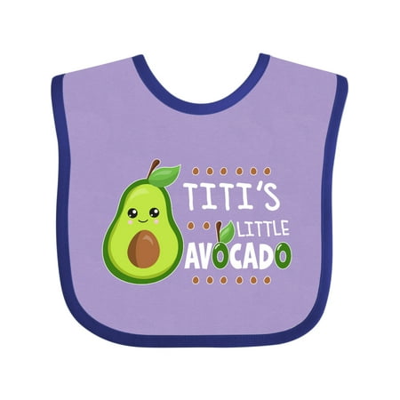 

Inktastic Titi s Little Avocado with Cute Baby Avocado Gift Baby Boy or Baby Girl Bib