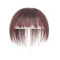 thumbnail image 4 of Long Straight Clip in Topper Toupee Hairpiece Bangs Synthetic Hair Extensions > R8Q3, 4 of 9