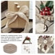 thumbnail image 4 of Cinta De Tela De Arpillera De Yute, Conveniente Cinta De Arpillera De 2 Rollos Resistente Al Desgarro Para Envolver Regalos, 4 of 7
