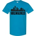 thumbnail image 3 of Inktastic Milwaukee Skyline Grunge T-Shirt, 3 of 5