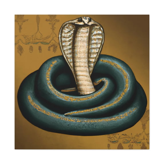Cobra Crowned Monarch - Canvas