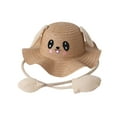 thumbnail image 4 of Oreja de conejo Sombrilla Sombrero de playa Sombrero de fiesta Protección solar de moda Gorra de pescador Sombrero para el sol para Fernando Sombrero de paja de verano, 4 of 8