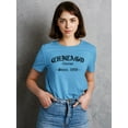 thumbnail image 2 of Chicago Gothic Style Banner T-Shirt Women -Image by Shutterstock, Female Large, 2 of 4