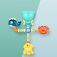 thumbnail image 1 of Baño juguetes de baño pato de pista bañera niños agua herramienta para juegos de baño pared de la Ducha conjunto de succión de juguete de baño para los niños Gong Bohan LED, 1 of 2