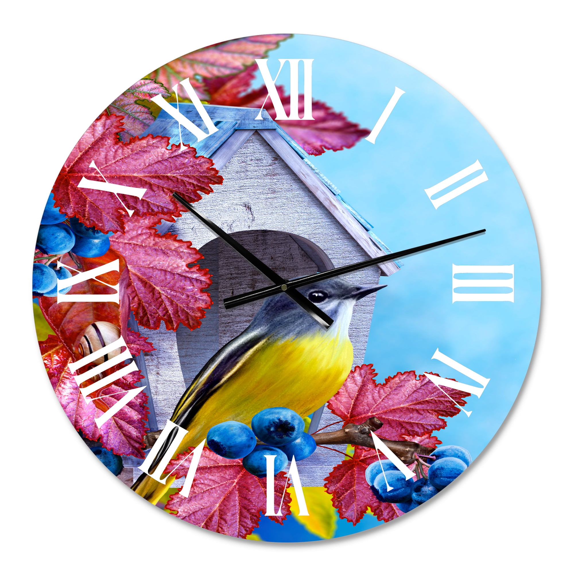 Designart 1 in Traditional Wall Clock