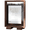 Black Walnut-M, variant on JUANCHENG Double Sided for Acrylic Chinese Painting Calligraphy Photo Frame Display Stand with