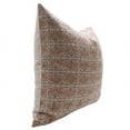 thumbnail image 4 of Fabdivine Block Print Throw Pillow Cover, 26x26 Inch Thick Linen Handmade Cushion Cover, Floral Print Boho Design Rust Pillow Cover for Sofa and Couch, 4 of 5