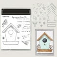 Birthday & Greeting Card DIY Kit Transparent Stamp Metal Cutter For