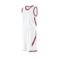 thumbnail image 2 of Holloway Sportswear M Boys LATERAL SHORTS White/Scarlet 224267, 2 of 2