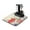 Psychedeli, variant on Psychedelic Trippy Mushroom Coffee Station Mat 4-Layer Absorbent Pad, Neon Mushroom Design, Slip-Resistant Base