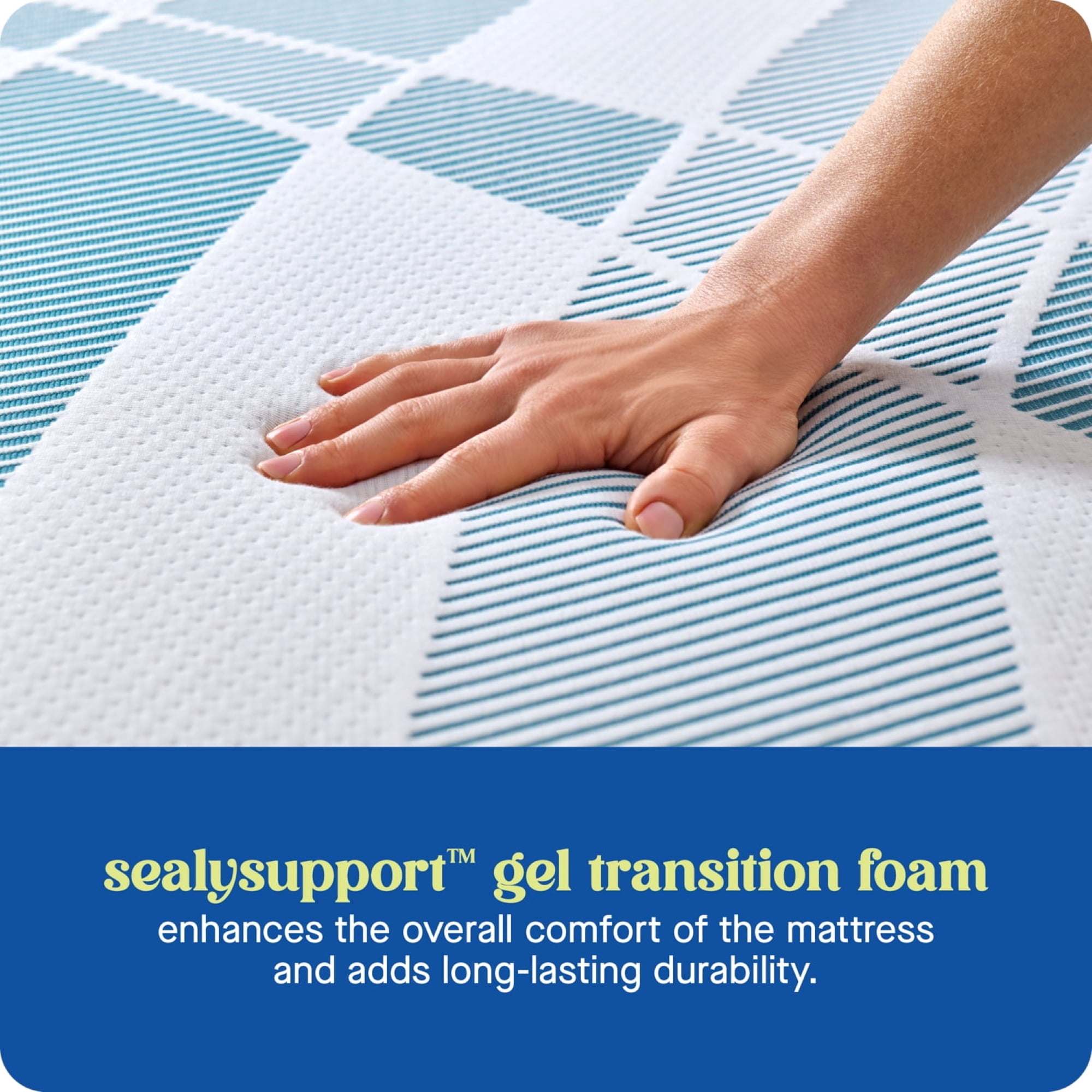 Sealy Dreamlife 6” Twin Gel Memory Foam Mattress-in-a-Box, Adult