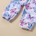 thumbnail image 7 of MAMAMI Newborn Infant Girls Fall Outfits Ruffle Long Sleeve Romper and Floral Pants with Headband, 7 of 7