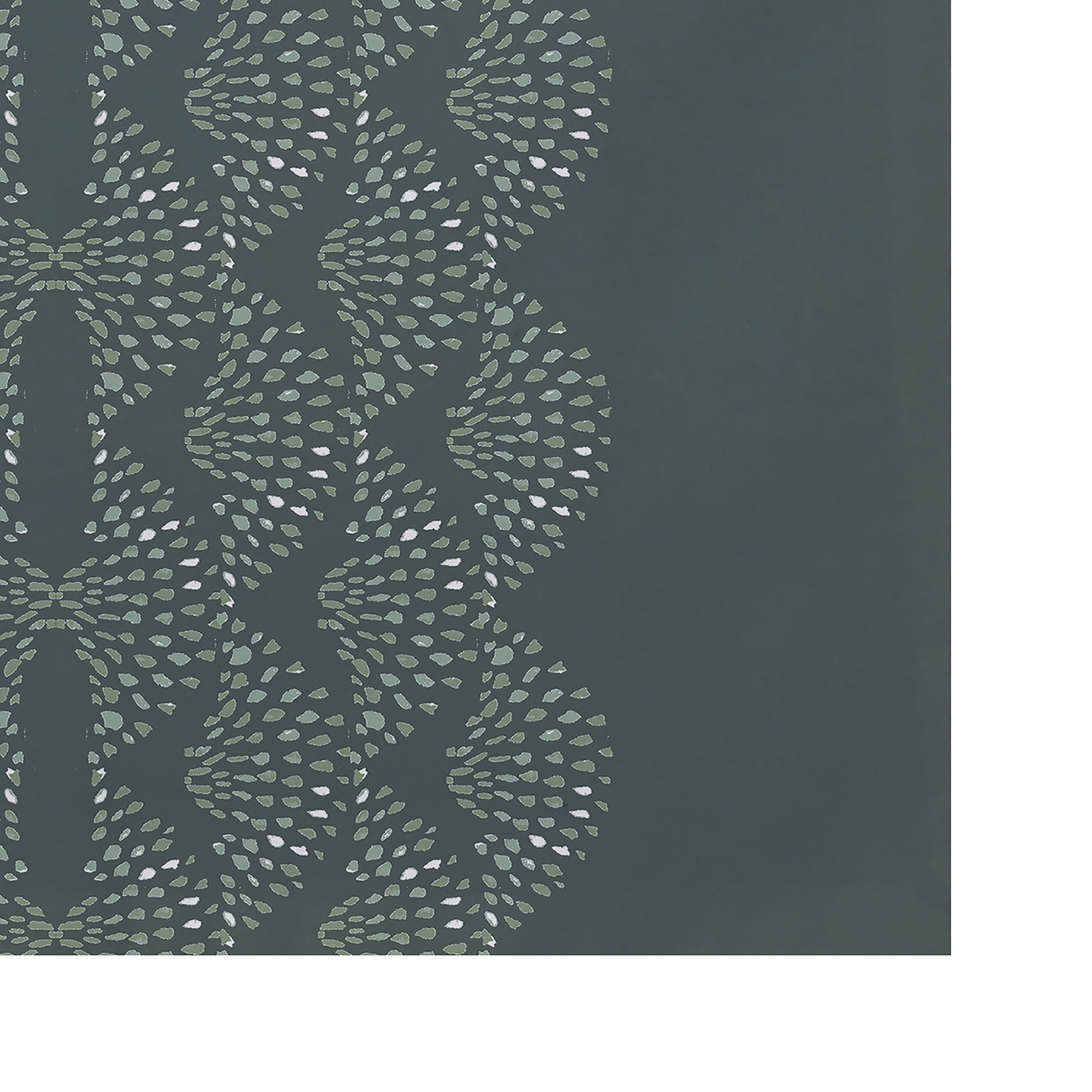 Simply Daisy Dotted Focus 18 x 14 Inch Green Geometric Print Placemat (Set of 4)