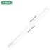 thumbnail image 3 of Uxcell 6-Pack 12 Inch Clear Vertical Blinds Wand Replacement with Hook, Varilla Blanca para Persianas Transparente, 3 of 6