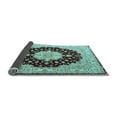 thumbnail image 2 of Ahgly Company Indoor Rectangle Persian Light Blue Traditional Area Rugs, 4' x 6', 2 of 4