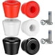 thumbnail image 1 of Roller Skate Toe Stoppers Set Roller Skate Toe Stops with 4 Pieces Screws Replacement Skate Accesso, 1 of 5