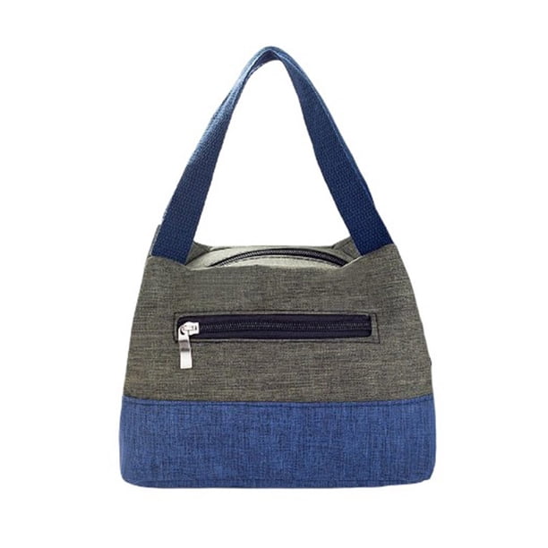 Sonducket Fiambrera para mujer, bolsos de lona, cosméticos de moda, gran capacidad, bolso pequeño para mamá, Color a juego para viajes, Picnic, Bolsas de mensajero y de hombro Verde Sonducket AP012428-05
