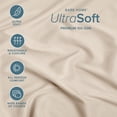 thumbnail image 4 of Bare Home 2-Pack Fitted Sheets - Premium 1800 Collection - Ultra-soft - Deep Pocket - Twin XL, Sand, 4 of 7