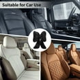 thumbnail image 6 of 2 PCS Cute Butterfly Neck Pillow for Car, Plush Headrest Pillow with Adjustable Strap, Soft and Comfortable Car Neck Support Cushion, 6 of 6