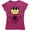 Pink, variant on Queen Bee Funny Cute Cool Boss Lady Crown Alpha Top Women's T-Shirt