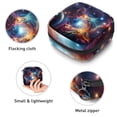 thumbnail image 3 of Cool Galaxy Nebula Space Sanitary Napkin Storage Bag, Zipper Menstrual Cup Pouch Feminine Menstruation First Period Pads Holder for Girls Women Ladies, 3 of 6